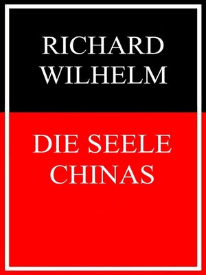 cover image of Die Seele Chinas